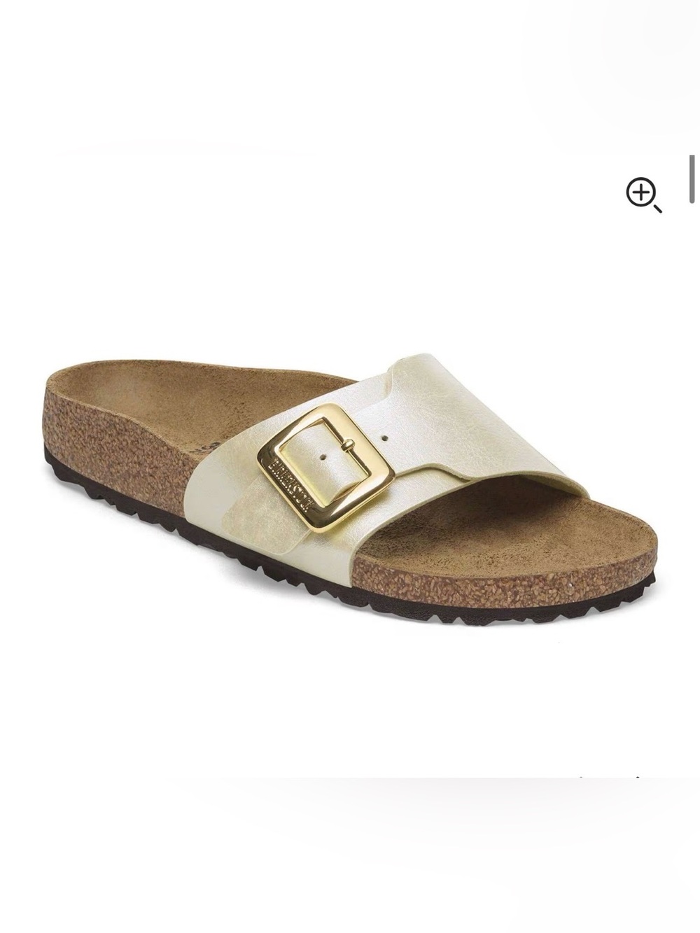 Birkenstock Catalina Cushion Buckle Sandals - Graceful Pearl White - Size 40 - Picture 12 of 12